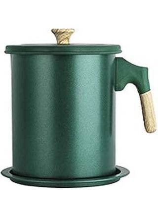 1.4L Steel Oil Grease Filter Container, Removable Filter, Lid, Frying Oil Degreaser (Metallic Green) - pzsku/Z5453C22F9C9CC0467C99Z/45/_/1735750868/f09471ad-2753-423e-b2c4-1c1dff642ec3