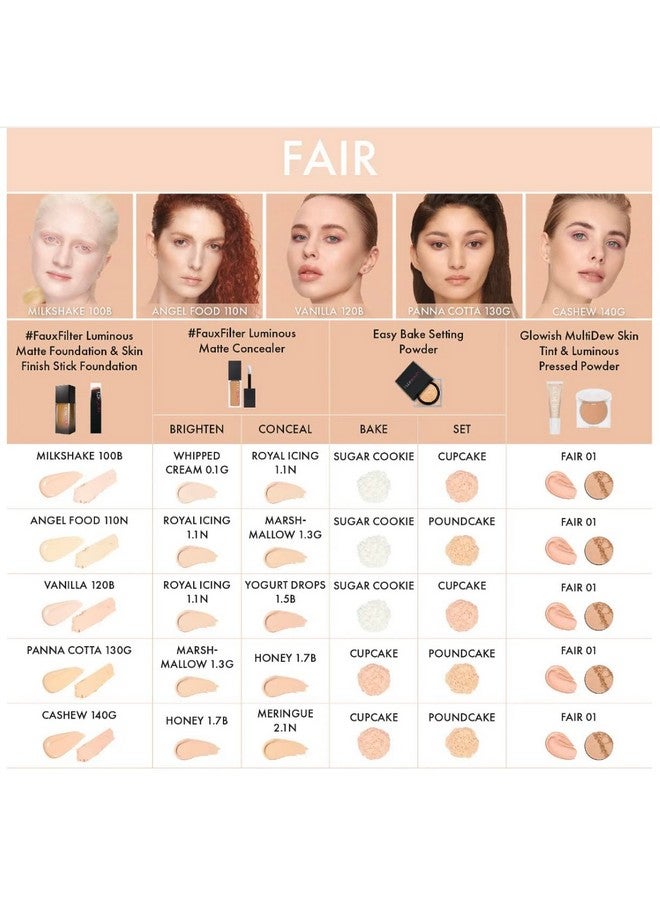 Huda HUDA BEAUTY GloWish Multidew Vegan Skin Tint Foundation 01 Fair - Image 5