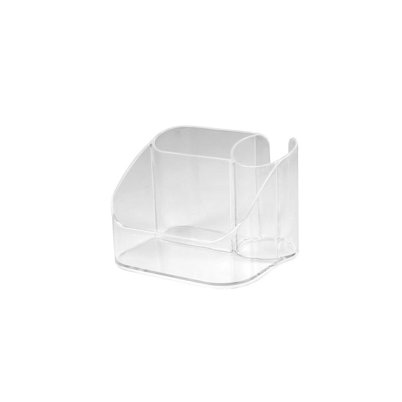 Spectrum Spectrum Diversified 02650 Contour Countertop Hair Care Caddy Clear 
