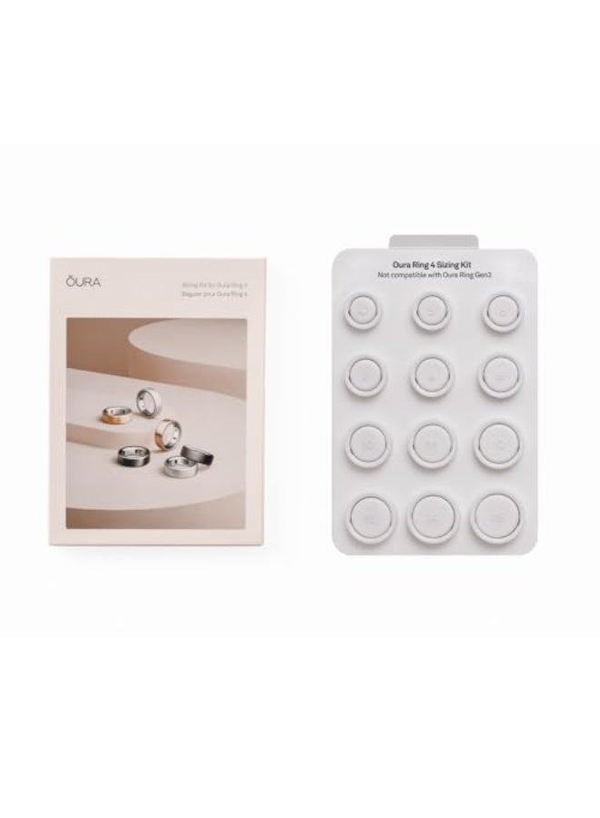 Oura Ring 4 Sizing Kit Size Before You Buy Oura Ring 4 Unique Sizing Receive Credit for Purchase - Image 1