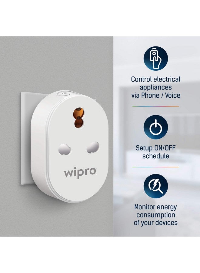 wipro 16A Smart Plug Pack Of 3, 6 x 5 x 24 Millimeters - Image 3