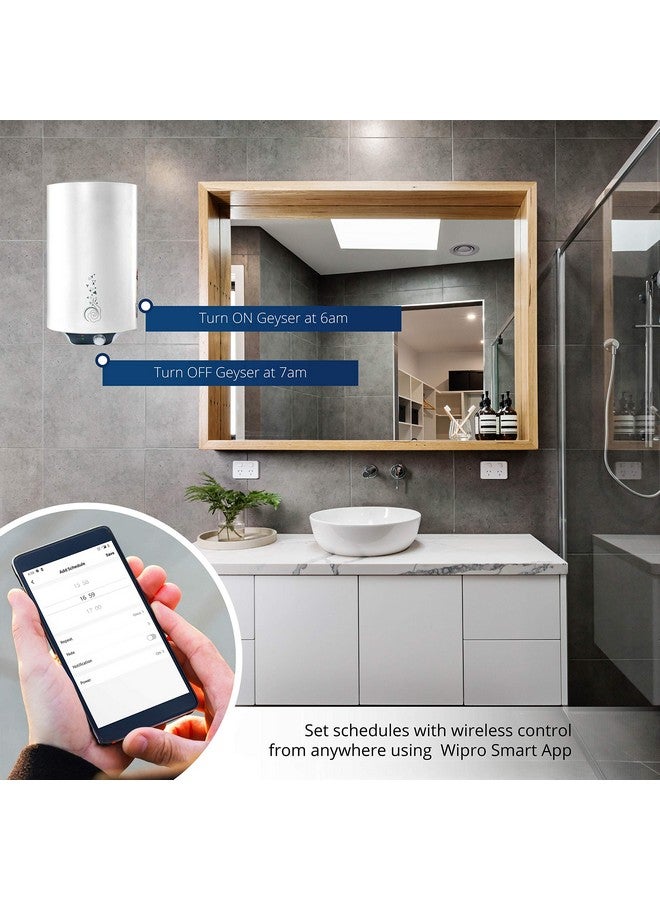 wipro 16A Smart Plug Pack Of 3, 6 x 5 x 24 Millimeters - Image 4