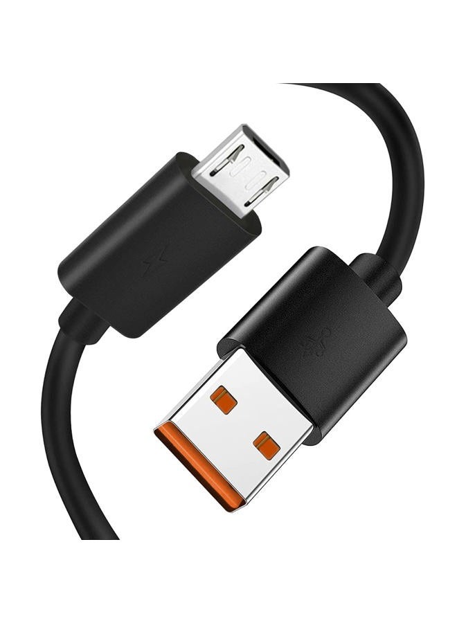 FEIYIU Micro Charger Charging Cable Cord Compatible with for Anker Soundcore Life Q20, Anker Soundcore 2, Mini, Flare Mini Wireless Headphone Speakers -5ft - Image 1
