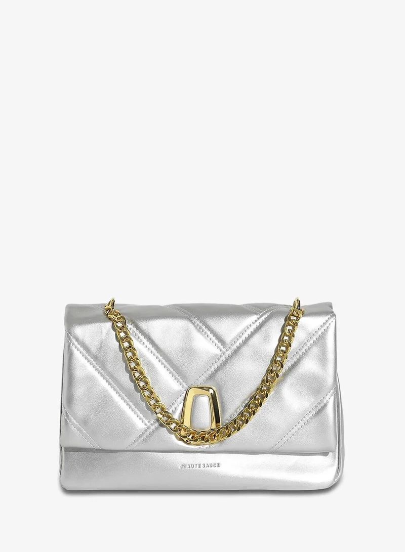 صوص هاوت حقيبة يد مبطنة بسلسلة