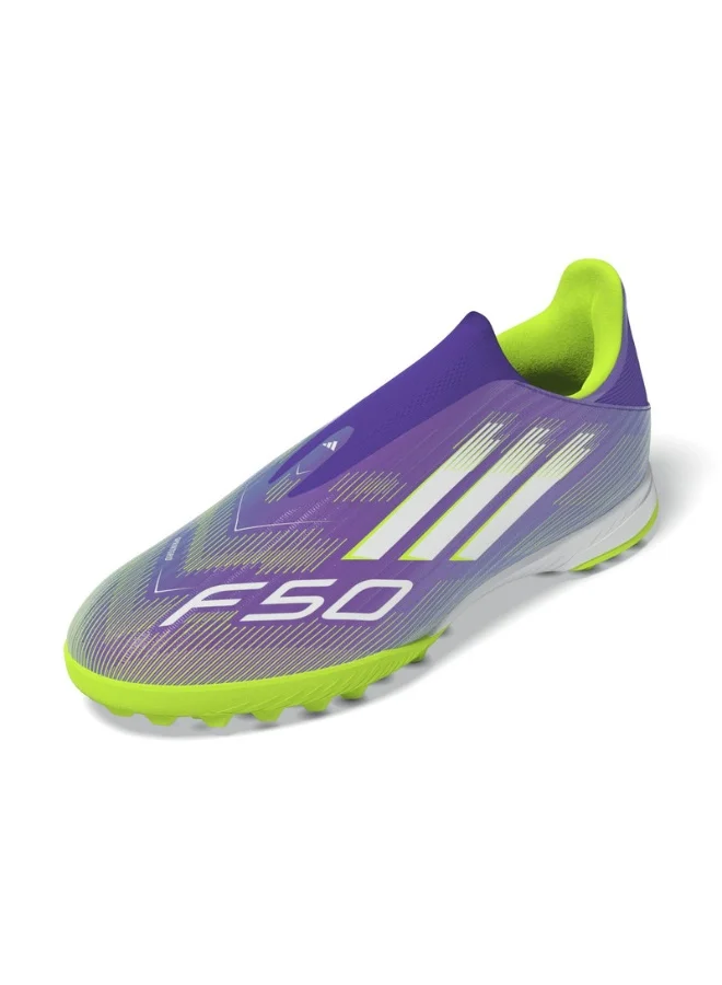 Adidas Adidas F50 League Ll Tf U Purple Football/Soccer Shoes For Unisex