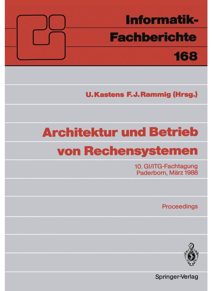 Architektur und Betrieb von Rechensystemen 