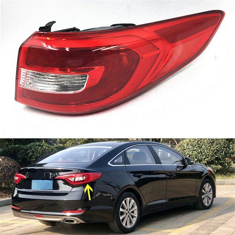 MZORANGE Tail Light Compatible with Hyundai Sonata 2015 2016 2017 Replaces 92402C2000 HY2805129 Right Passenger Side