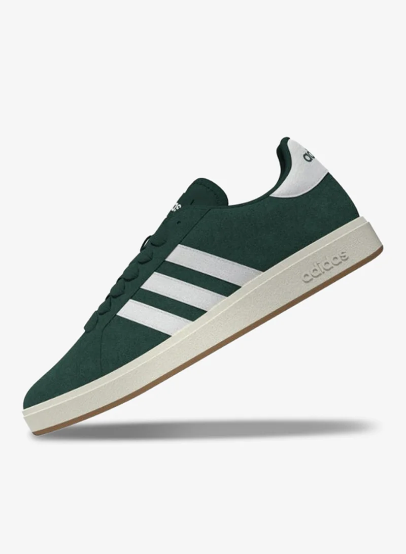 Adidas Grand Court Base 00S M Green Sportswear Shoes For Men