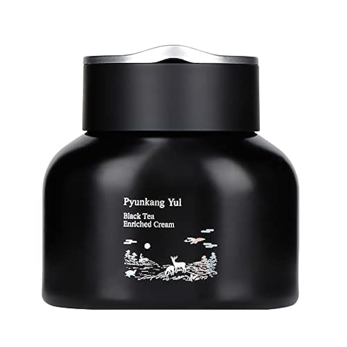 Pyunkang Yul [PKY] Black Tea Enriched Cream for Anti-aging, Condensed Nutrition for Fine Line Care with Kombucha, Ginseng Extract, Zero-Irritation, Korean Skincare (2.02 Fl. Oz, 60ml) - Image 1