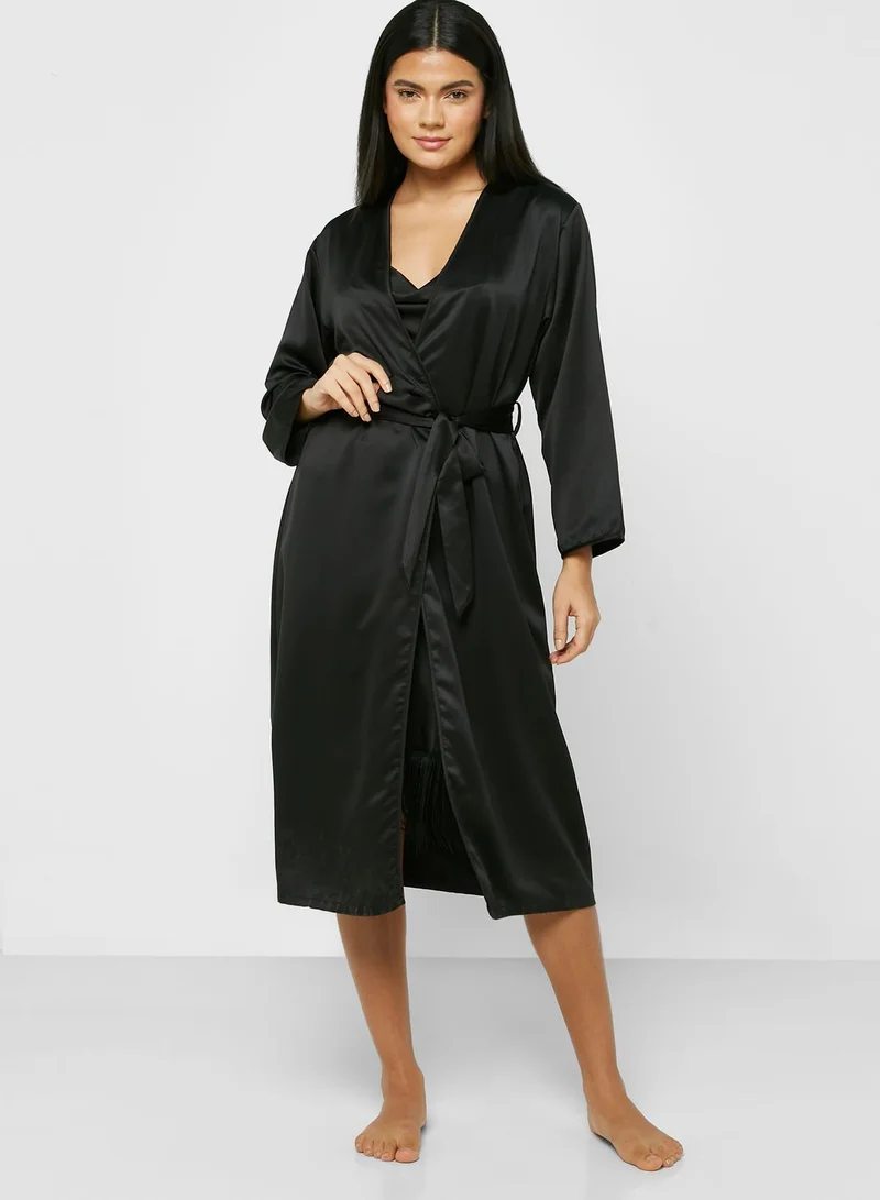 ELLA 2 Piece Pyjama Set Night Robe & Dress