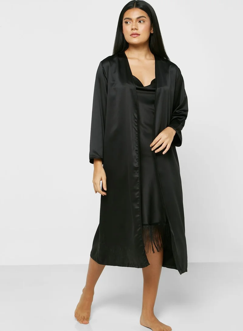 ELLA 2 Piece Pyjama Set Night Robe & Dress