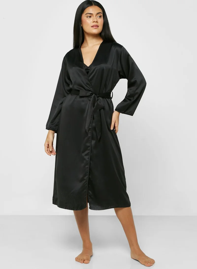 ELLA 2 Piece Pyjama Set Night Robe & Dress