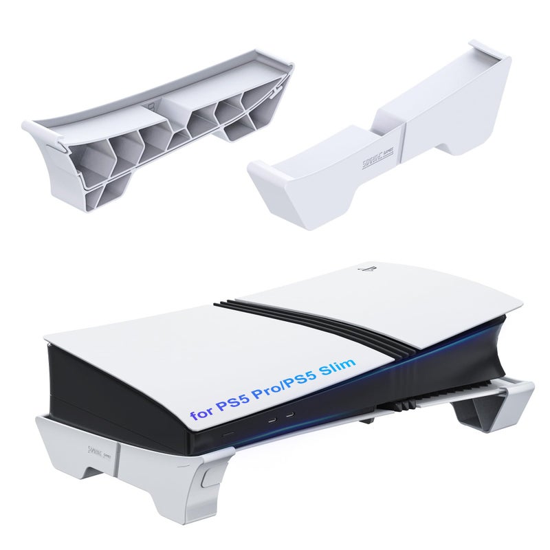 STARTRC GAMES Horizontal Stand Compatible with PS5 Pro/PS5 Slim Console, Base Stand Accessories for PlayStation 5 Slim/Pro Disc & Digital Edition(Not for PlayStation 5 2020) - Image 1