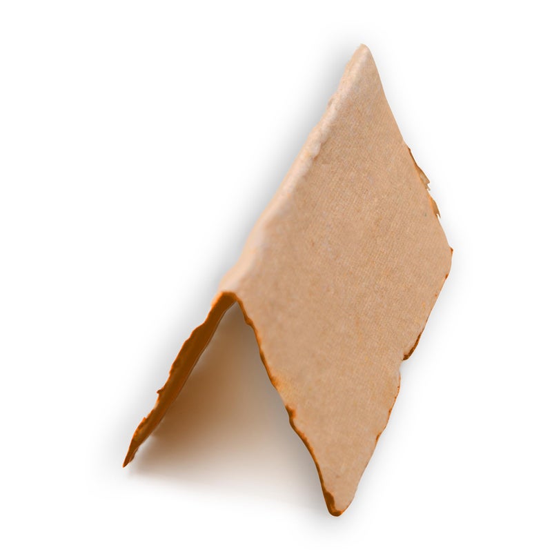 Wanderings Vintage Handmade Deckle Edge Folded Paper â€“ Folded to 3.5"x2" â€“ 150 GSM - 50-Pack â€“ Textured Cotton Paper â€“ Ideal for Place Cards, Blank Name Cards, Table Settings, Gift Tags, Love Notes - Image 3
