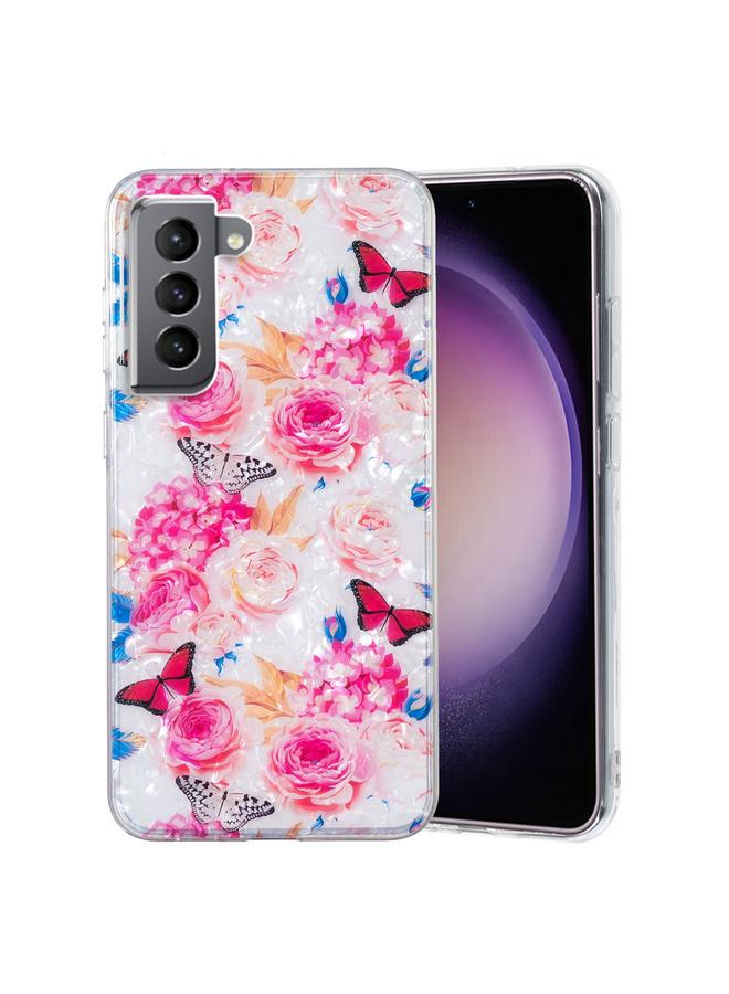 S-TOP Case For Samsung Galaxy S22+ 5G IMD Shell Pattern TPU Phone Case - Image 1