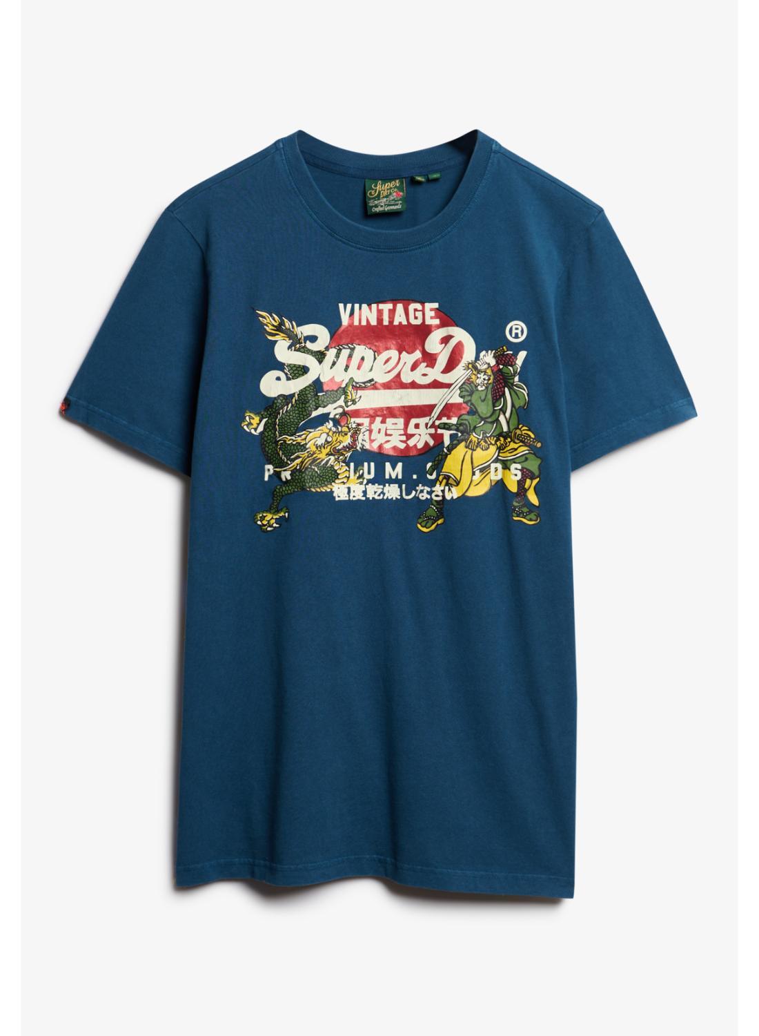 Superdry Vl Classic Relaxed Tee for Men | Best Price Bahrain