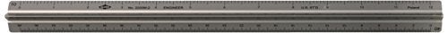 ALVIN Aluminum Engineer Triangular Scale 12" Model 2200M-2 Ruler for Drafting and Drawing, Great for Students and Professionals, Highly Durable Anodized Aluminum - 12 Inches - Image 5