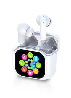 HEROCKX Wireless Bluetooth 5.4 Headphones Touch Screen Earbuds ENC Call Noise Cancelling In-Ear Headphones USB Charging Case Earbuds Waterproof IPX5  - Image 1