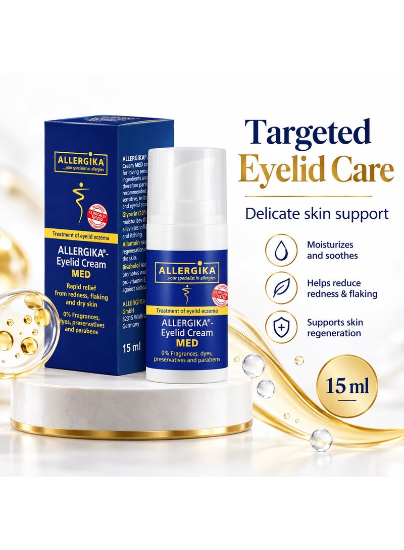 ALLERGIKA EYELID CREAM MED 15ML - Image 3