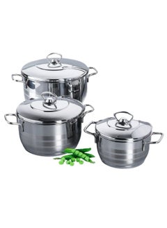 Bonera Turkish 18/10 Stainless Steel Cookware Set, 6 Pieces  - Image 5