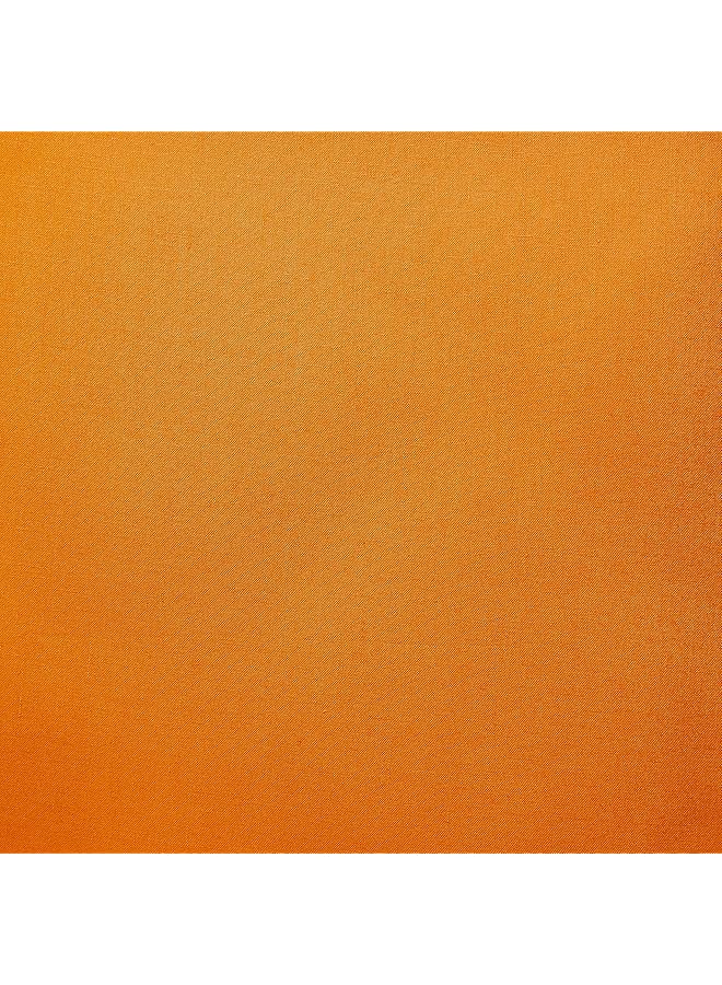 آي بيد هوم طقم ملاءة سرير مكون من قطعتين من القطن بكثافة 144 خيطًا في البوصة المربعة مقاس فردي باللون البرتقالي من - Image 5