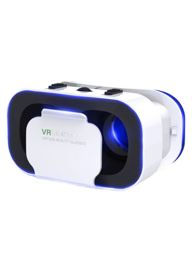 Portable VR Headset Virtual Reality Glasses 3D Gaming Eyewear Lightweight Design For Mobile Devices Fashionable And Business Use-Color:5th Generation HD Edition Headset (with Mark)  - Image 5