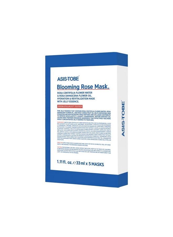 Blooming Rose Mask (5 Masks In A Box) - pzsku/Z54554B0B1039B52DF0EAZ/45/_/1719231335/0064981e-918d-43a5-b936-430ccd23bd55