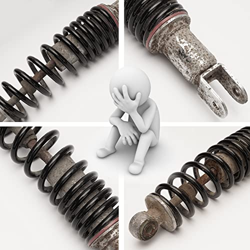 MTATCN 260mm Rear Shock, 10-1/4" Mono Shock Adjustable Replacement for SDG SSR Lifan 110cc 125cc 140cc 200cc 250cc Pit Dirt Bike - Image 4