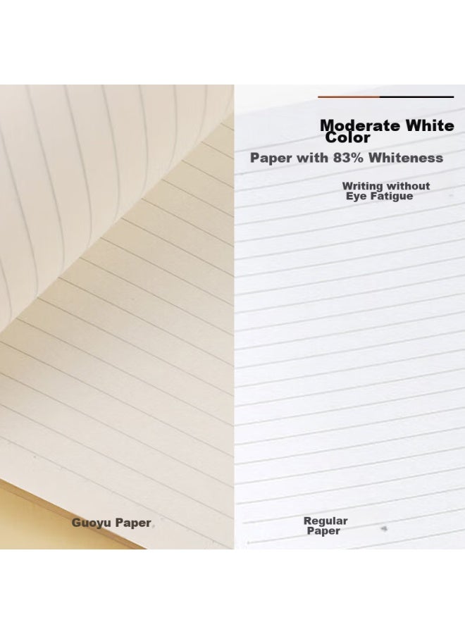 Kokuyo Campus Notebook, Kraft Paper Series, B5 Student Journal, 5mm Grid, 80 Pages, 3 Books, Wcn-cnb18605 - Image 2