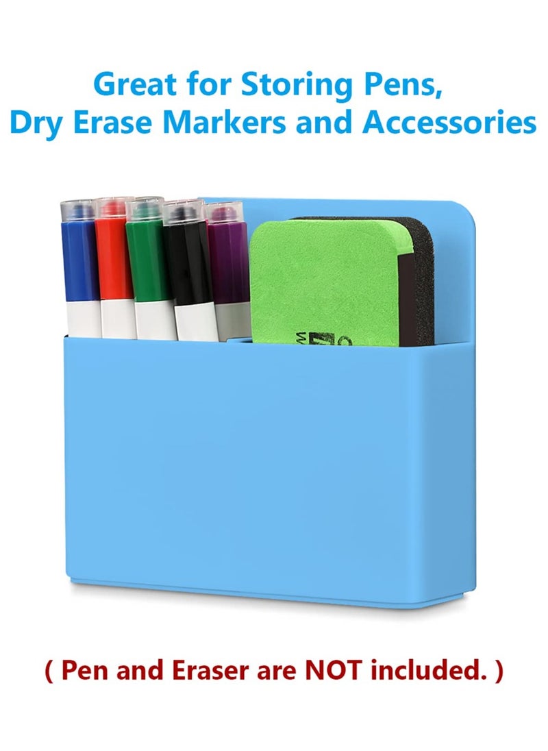 KASTWAVE Magnetic Dry Erase Marker Holder Pen and Eraser Holder  - Image 4