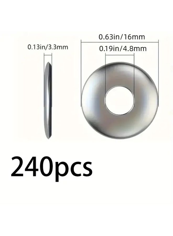 4 8x16mm Self Tapping Screws With Neoprene Washer Set Sealing Rings For Plumbing - Image 5