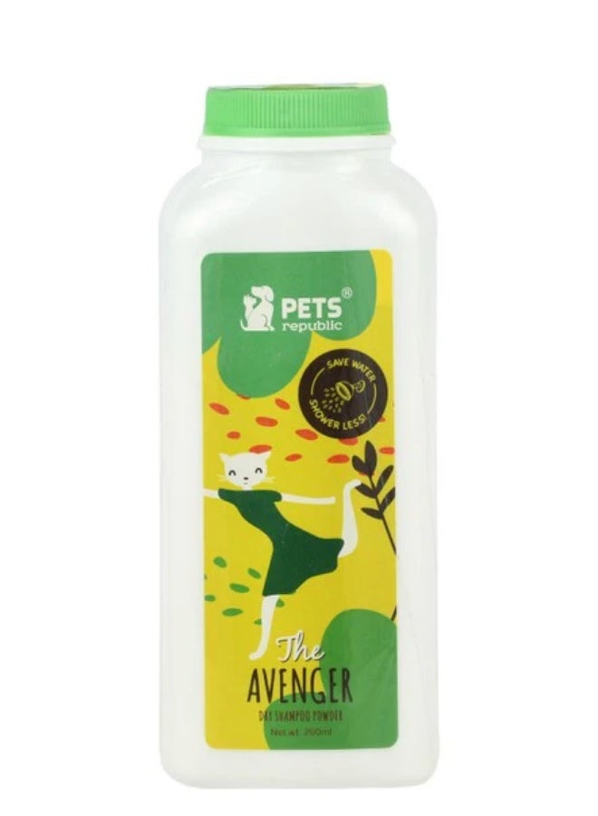 Pets Republic The Avenger Pet Shampoo Powder 200 gr
