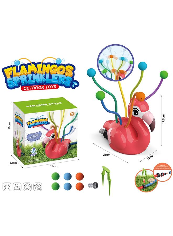 الأزرق جي دبليو <لعبة جديدة في الماء> مجموعة ألعاب Flamingo Flamingo Flagoes Wholesale للأطفال في ساحة الصيف - Image 3