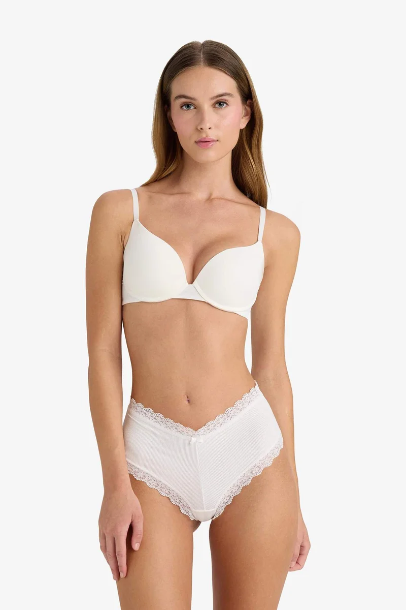 ديفاكتو Fall in Love Push Up Micro Coated Underwire T-Shirt Bra