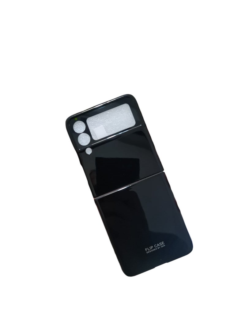 Compatible with Samsung Galaxy Z Flip 4 5G  Ultra-thin Hard PC Protective Case - black