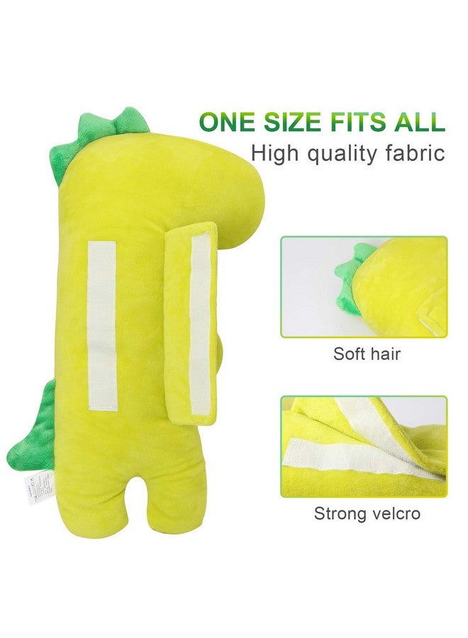 Farochy Car Pillow for Kids - Dinosaur Seat Belt Cover, Car Seat Belt Pillow Kids Car Seatbelt Covers, Vehicle Shoulder Pads, Seatbelt Cushion for Kids, Seat Strap Pillows Kids (Dinosaur) - Image 3