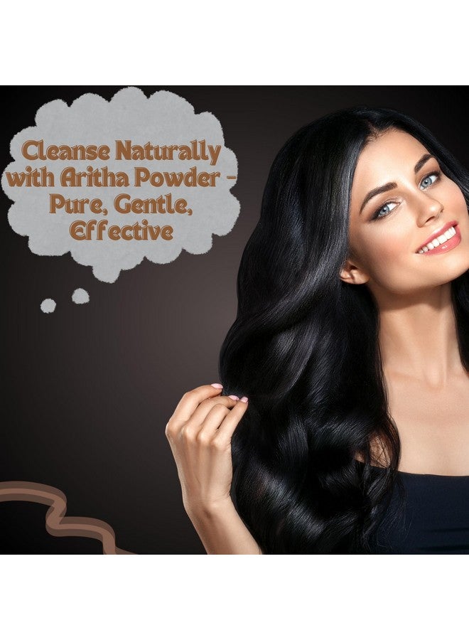 هيربس بوتيانيكا الأعشاب بوتانيكا مسحوق أريثا 5.3 أوقية | 150 جم مسحوق جوز الصابون الطبيعي النقي| شامبو وبلسم طبيعي للشعر | سابيندوس موكوروسي | بلسم ممتاز للشعر | من الهند - Image 3