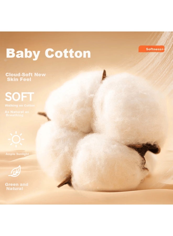 LANG SHA Langsha Women's Autumn Winter Cotton Thermal Underwear Set Mid-neck Antibacterial Mite-resistant Heat Retaining Warm Long Johns - Image 3