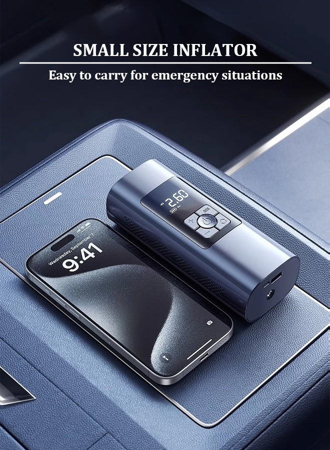 Car wireless air pump, portable handheld digital air pump, multi-purpose mini air pump, air pump - Image 5