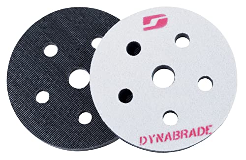 Dynabrade (53980) 6" (152 mm) Diameter Interface Pad, Double-Sided Hook-Face|1/2" (13 mm) Thick Foam, Compatible with Dynabrade Random Orbital Sanders - Image 3