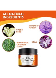 Natural Chebe Powder From Chad(65G), African - Super Moisturizing, Promotes Hair Growth, Deters Breakage For All Hair Types