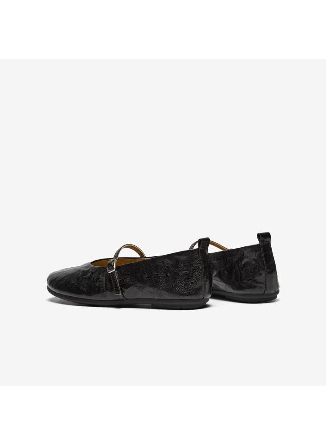 Bata Sheepskin Single Dance Spring And Autumn Soft Sole Mary Jane Shoes 53968cq5 Black 38 - Image 5