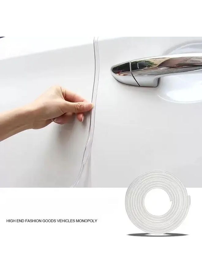 10m Red PVC Heavy Duty Car Door Sill Guard Scratch Resistant for Trucks SUVs - Image 2
