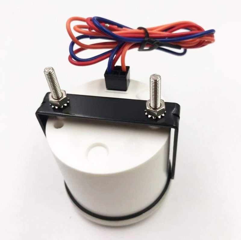 BLUERICE 52MM 2" Hour Meter Gauge Red Backlight for Marine Boat 9-32V Waterproof - Image 3