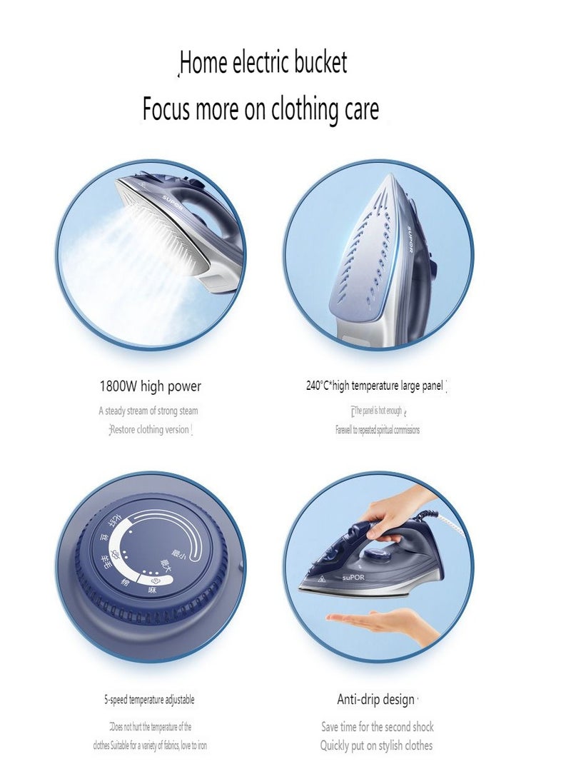 SUPOR Supor electric iron, household small steam ironing machine, iron bucket, clothes tailor shop special - Image 2