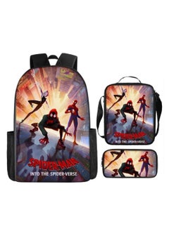 Spider-Man Spider-Man Student Backpack Three-Piece Set 29*16*42cm 