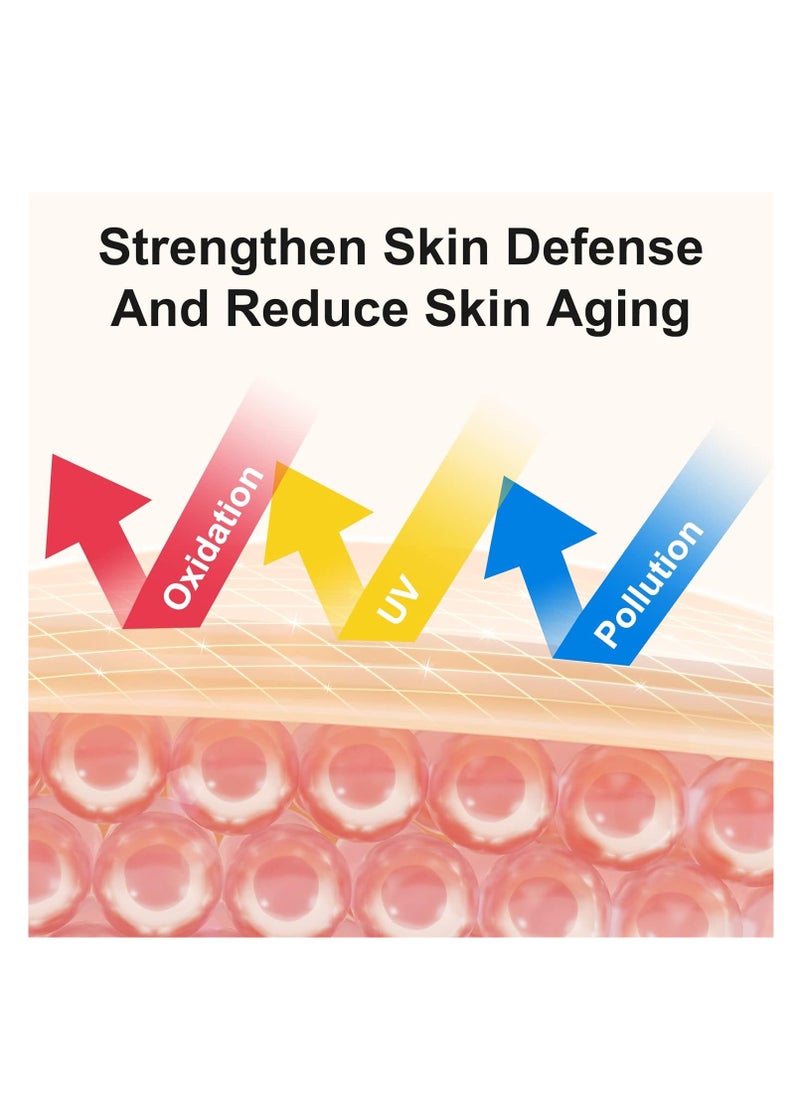 ELBBUB Premium 20% Vitamin C Serum For Face with Hyaluronic Acid, Retinol & Amino Acids - Boost Skin Collagen,Hydrate & Plump Skin, Anti Aging & Wrinkle Facial Serum (4 Fl Oz (Pack of 1))  - Image 3
