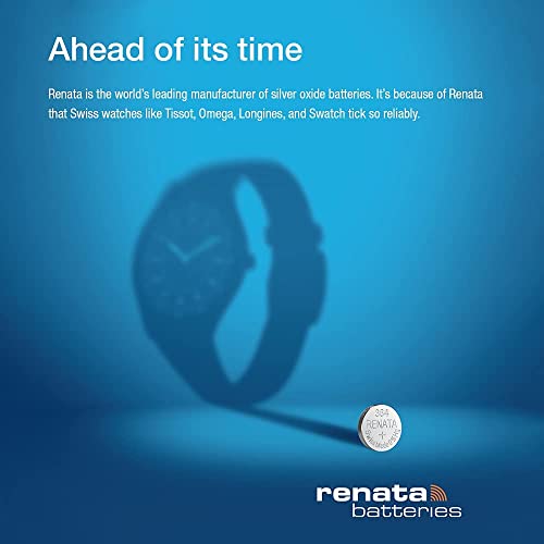 Renata بطاريات ريناتا 364 بطارية أكسيد الفضة (5 عبوات) - Image 4