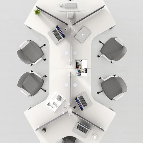 Aifeier ET 2PCS Desk Grommet 2 Inch/50mm Rubber Cable Wire Grommet Cable Hole Cover for Managing and Hiding Office PC Desk Cable Cord (White) - Image 5