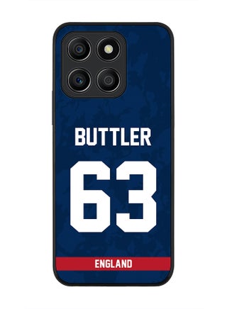Rugged Black Edge case for Honor X6a, Slim fit Soft Case Flexible Rubber Edges Anti Drop TPU Gel Thin Cover - Team England Jos Buttler, Jersey No 63 - pzsku/Z5456912FC98F006508ACZ/45/_/1701783714/ce6e7e05-030d-47ac-b03b-11f069d489b7